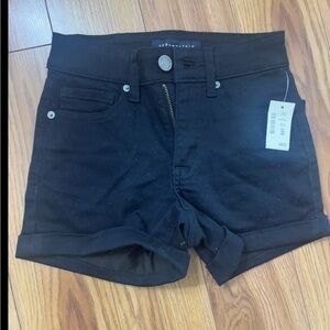 Aeropostale High Waist Black Shorts
